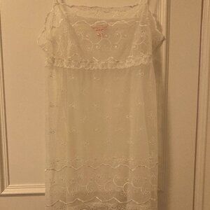 Victoria's Secret lace chemise slip